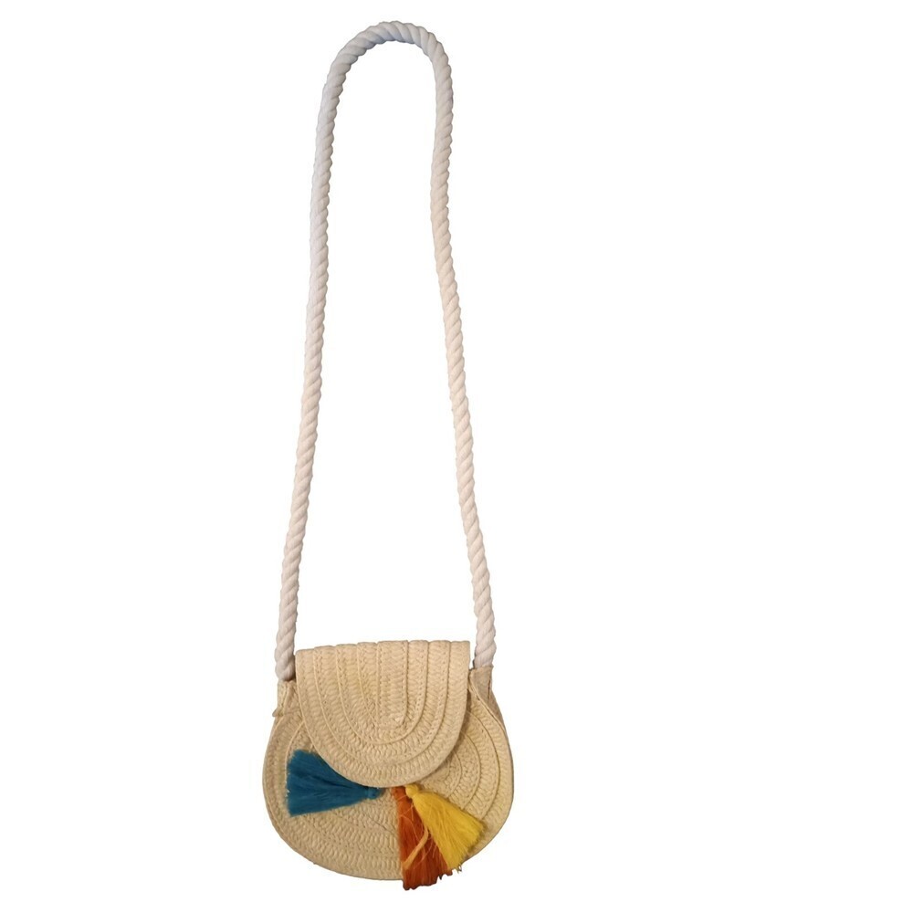 Girls boho Woven rope‎ strap crossbody